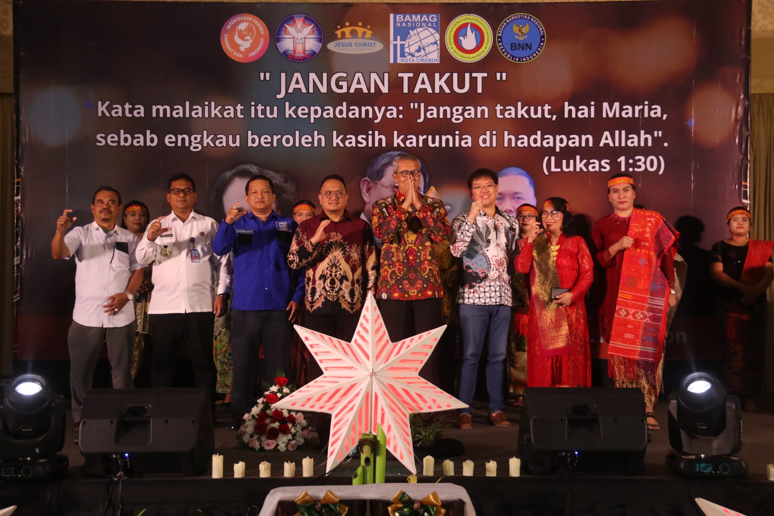 Perayaan Natal dan Doa Bersama, Pj Wali Kota Dukung Semangat Toleransi