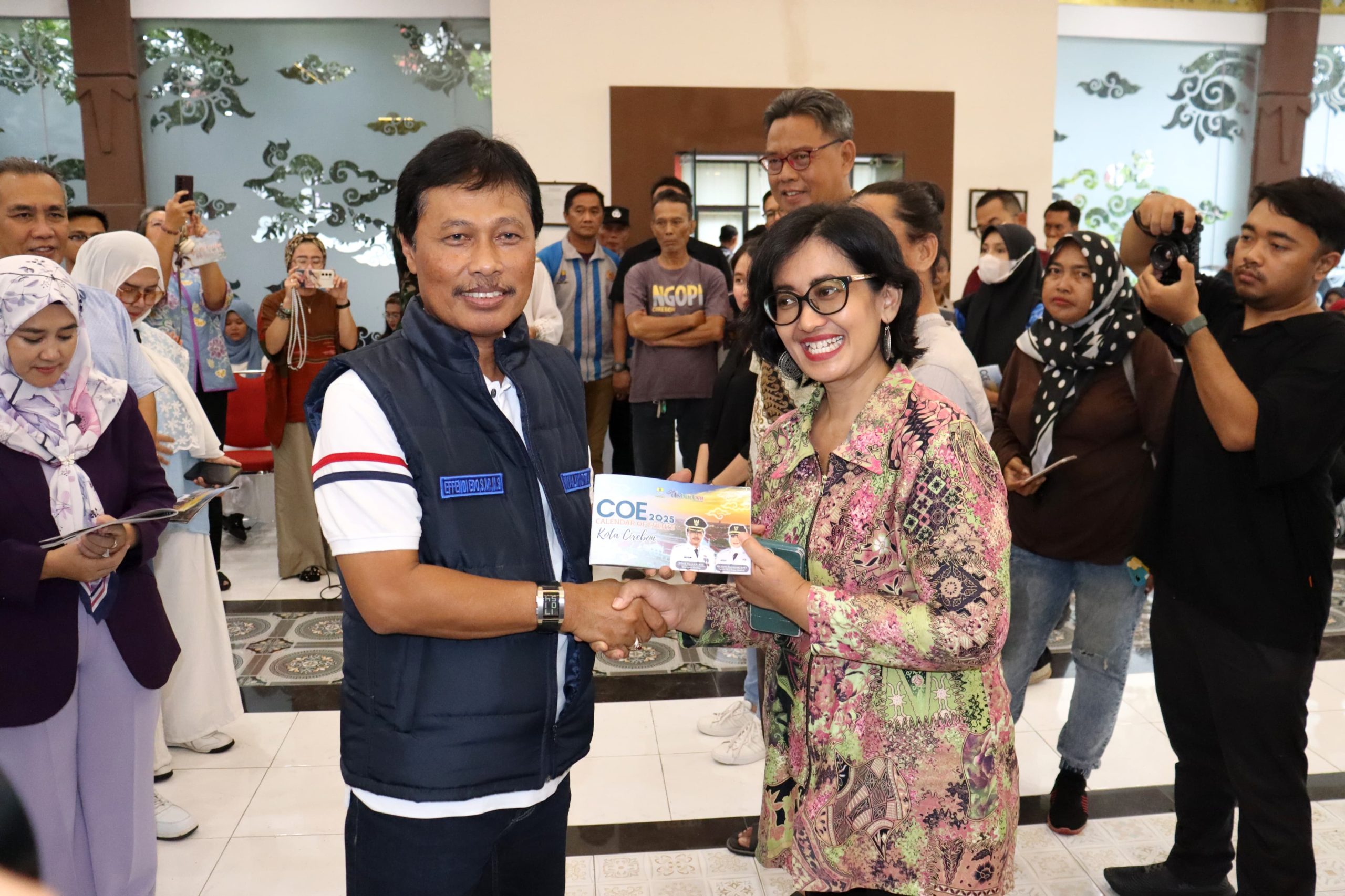 Wali Kota dan Wakil Wali Kota Cirebon Hadiri Peluncuran Calender of Event (CoE) Kota Cirebon