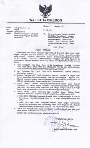 surat edaran  hari nasional