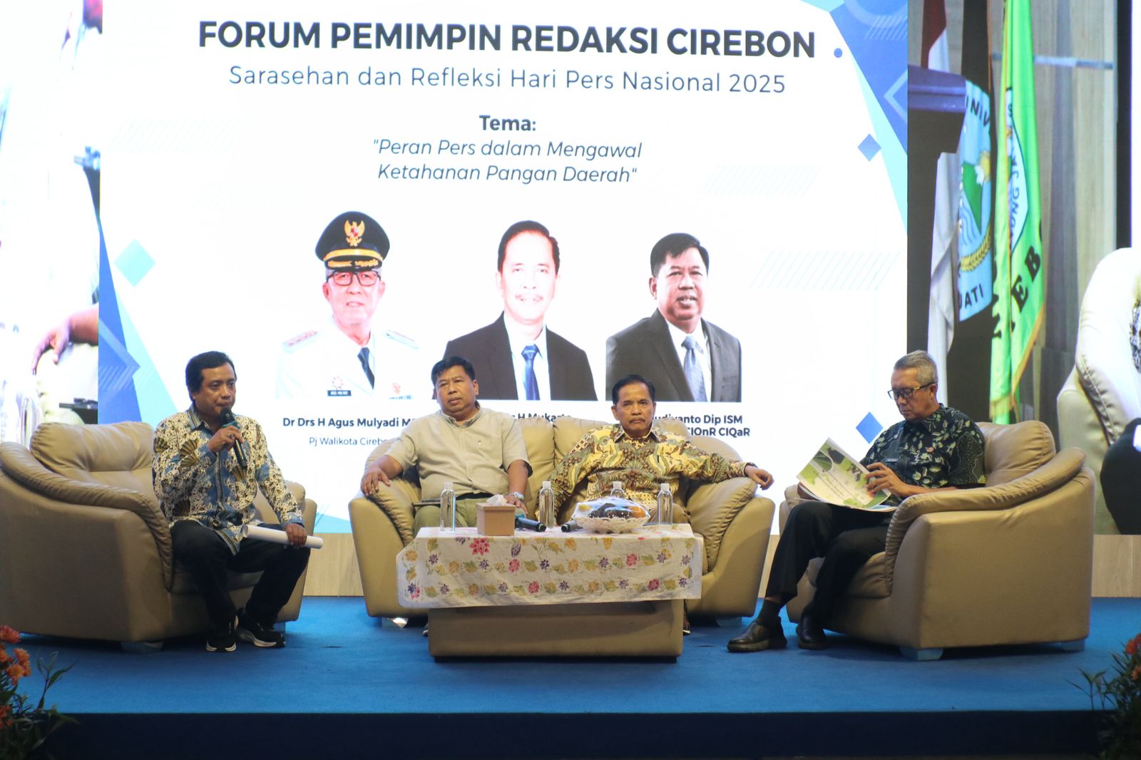 Pj Wali Kota Apresiasi Peran Pers dalam Mengawal Ketahanan Pangan Daerah