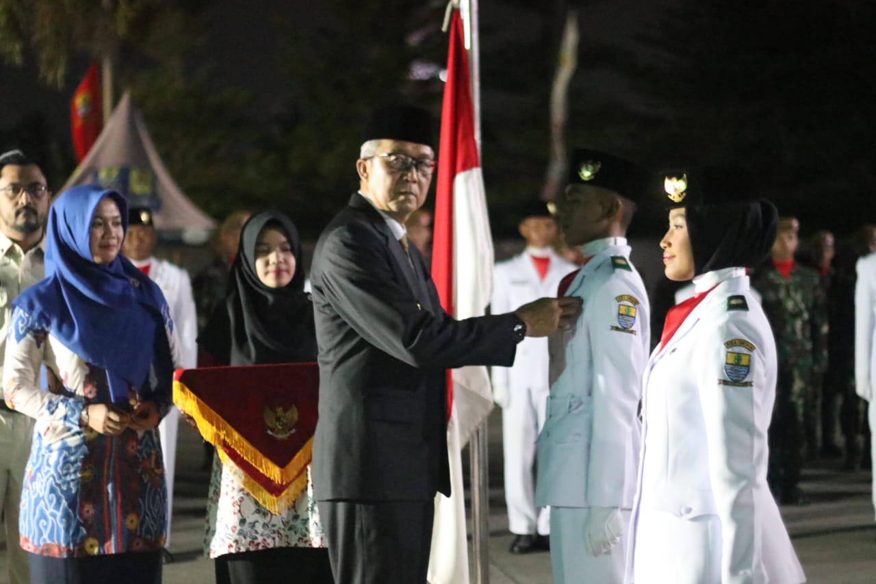 Paskibraka Kota Cirebon 2024 Resmi Dikukuhkan, Siap Jalankan Tugas Mulia