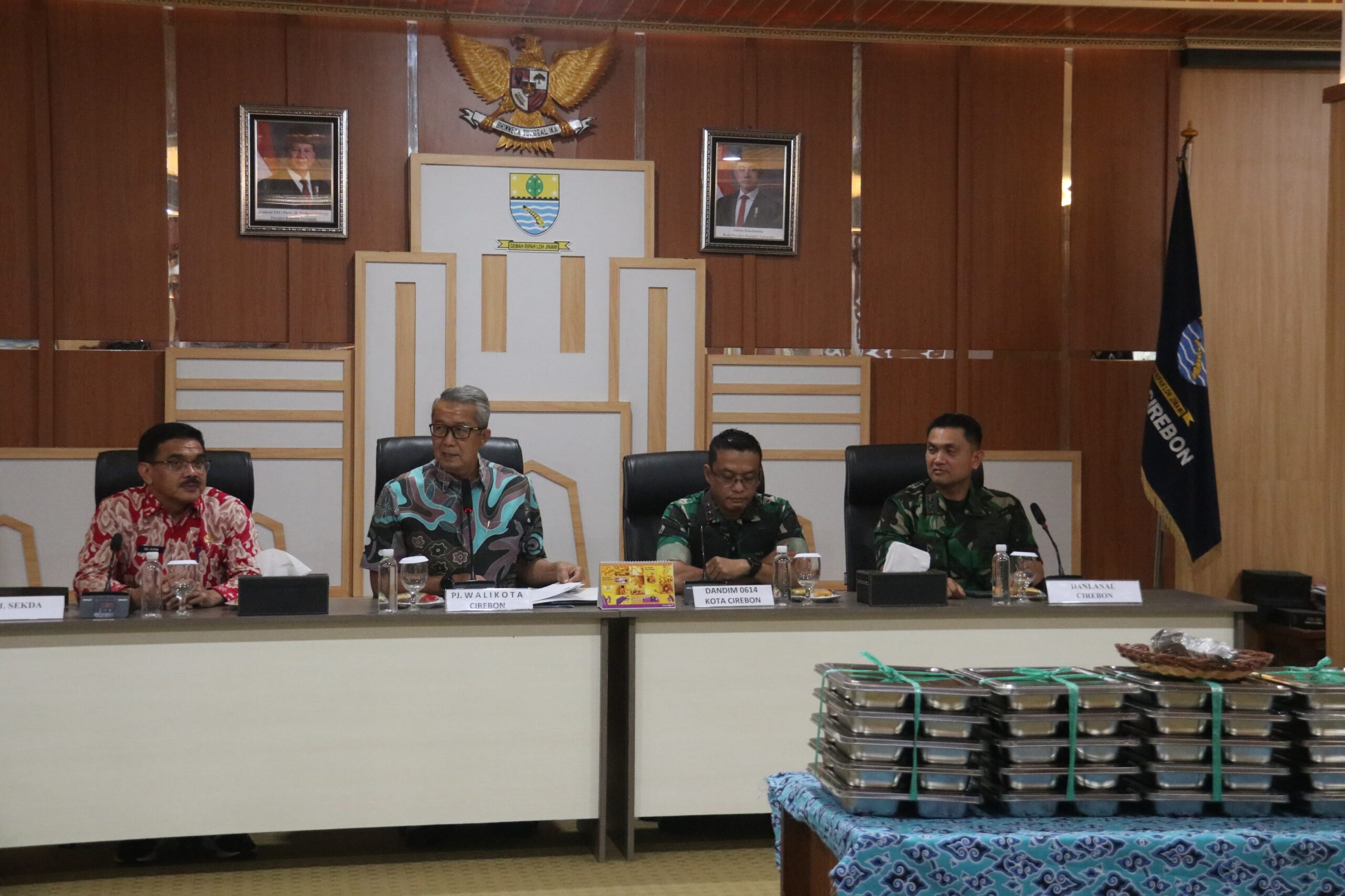 Pj Wali Kota Pimpin Rapat Koordinasi Program Makan Bergizi Gratis