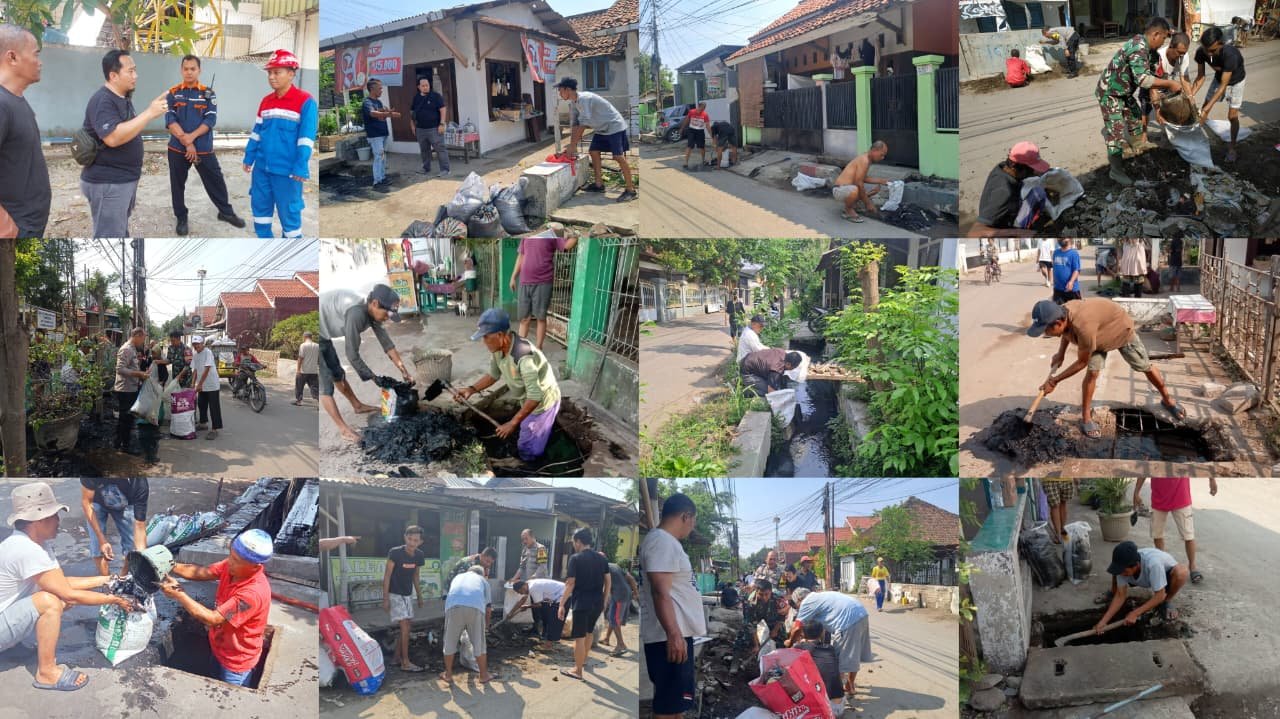 AKSI SERUAN CEGAH BANJIR KELURAHAN SUKAPURA